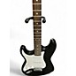 Used SX LEFTY S SHAPE Black Solid Body Electric Guitar