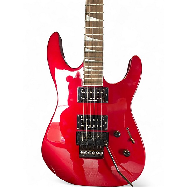 Used Jackson SLX Soloist Red Crystal Solid Body Electric Guitar