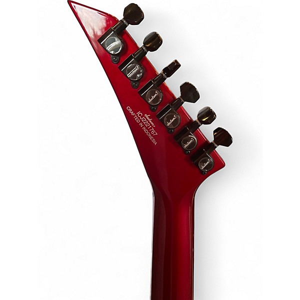 Used Jackson SLX Soloist Red Crystal Solid Body Electric Guitar