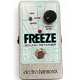 Used Electro-Harmonix Freeze Sound Retainer Compression Effect Pedal