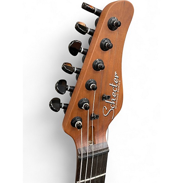 Used Schecter Guitar Research Sun Valley Super Shredder FR Seafoam Green Solid Body Electric Guitar