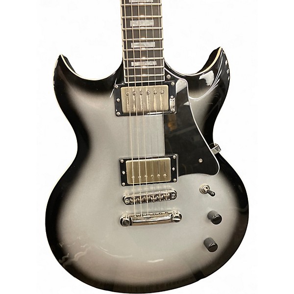 Used Ltd ROY Silverburst Solid Body Electric Guitar