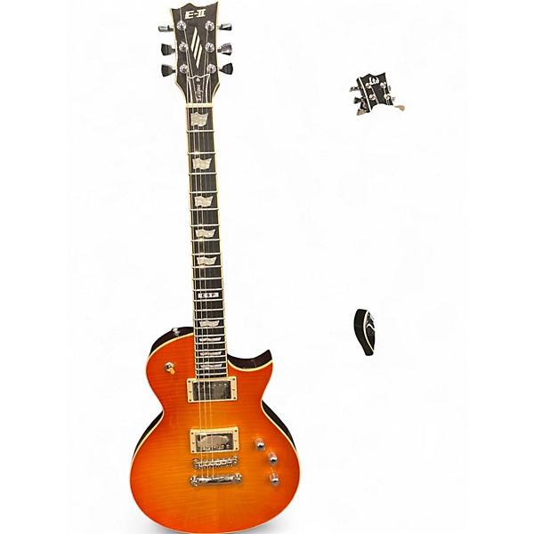 Used ESP E-II Eclipse Honeyburst Solid Body Electric Guitar