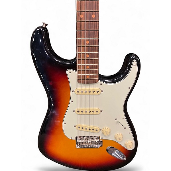 Used Fender STRATOCASTER VINTAGE II 1961 3 Color Sunburst Solid Body Electric Guitar