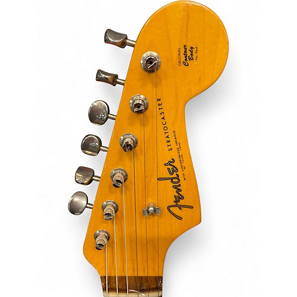 Used Fender STRATOCASTER VINTAGE II 1961 3 Color Sunburst Solid Body Electric Guitar
