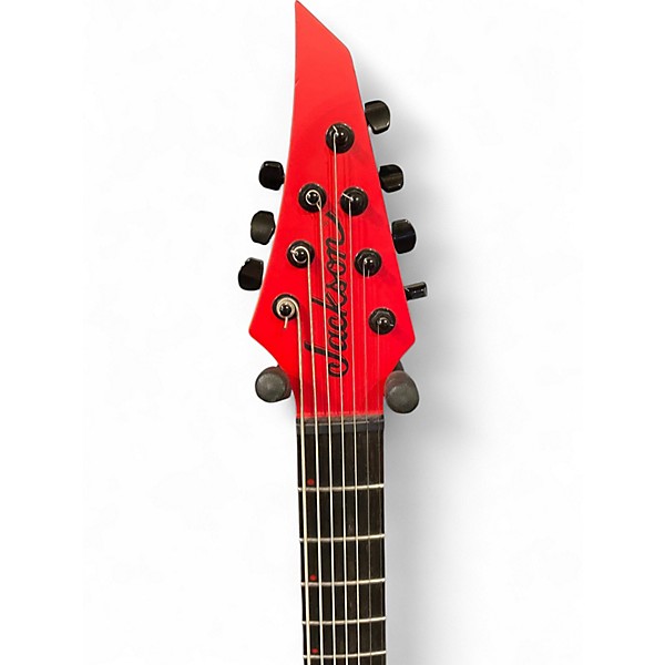 Used Jackson DINKY MDK7 HT Dakota Red Solid Body Electric Guitar