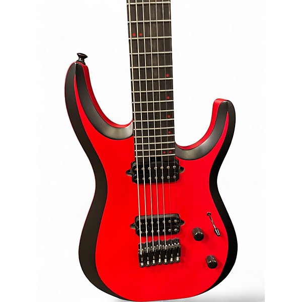 Used Jackson DINKY MDK7 HT Dakota Red Solid Body Electric Guitar