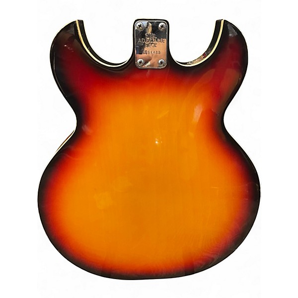 Used Conrad Semi-Hollow 2 Color Sunburst Hollow Body Electric Guitar