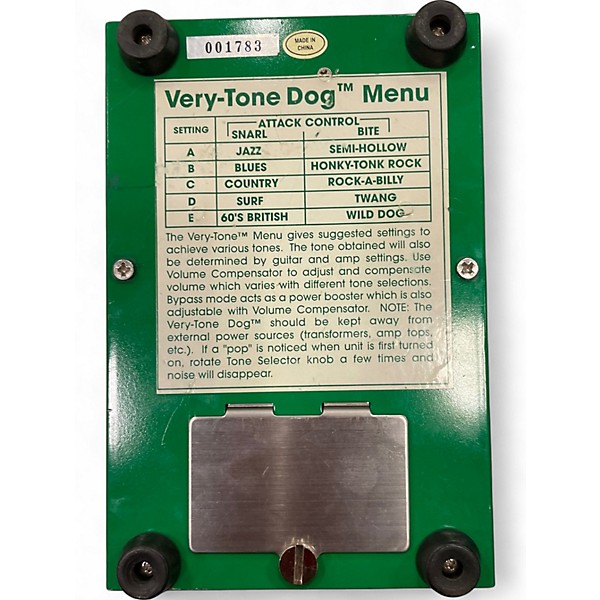 Used Snarling Dogs Very-Tone Effect Processor