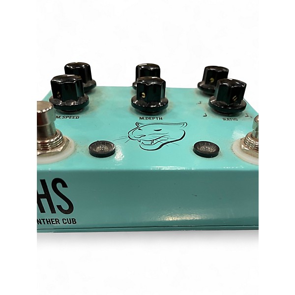 Used JHS Pedals Panther Cub Analog Delay with Tap Tempo V1 Effect Pedal