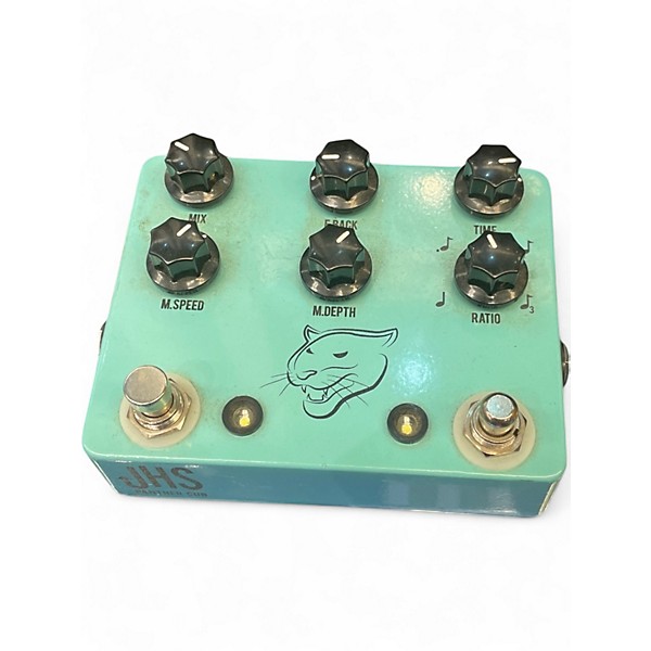 Used JHS Pedals Panther Cub Analog Delay with Tap Tempo V1 Effect Pedal
