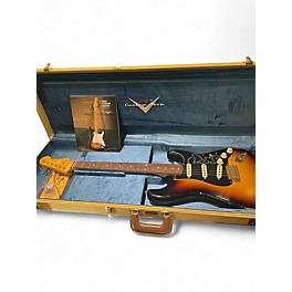 Used Fender Custom Shop Stevie Ray Vaughan Signature Stratocaster Relic 3 Color Sunburst Solid Body Electric Guitar