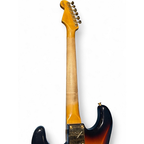 Used Fender Custom Shop Stevie Ray Vaughan Signature Stratocaster Relic 3 Color Sunburst Solid Body Electric Guitar