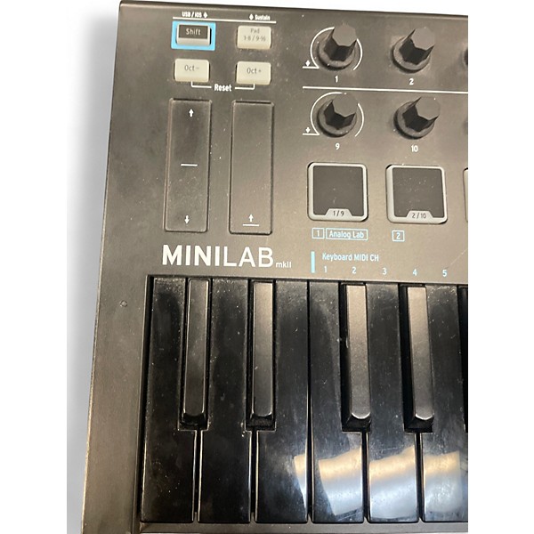 Used Arturia Minilab MKII MIDI Controller