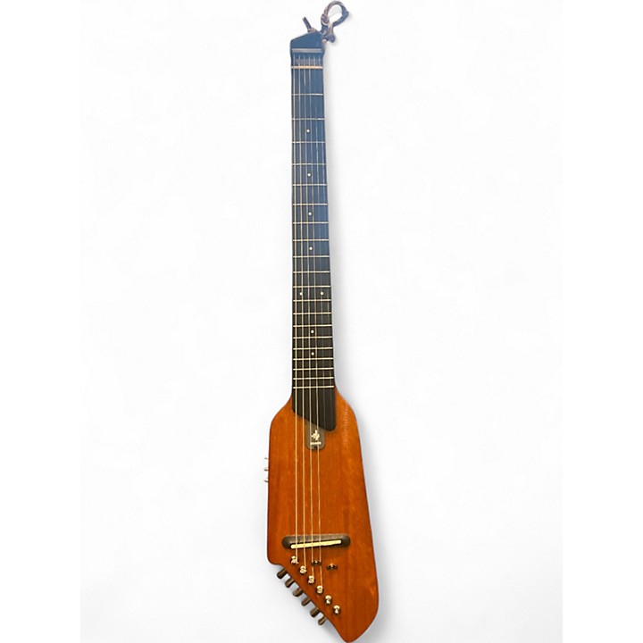 Used Donner HUSH-1 SILENT GUITAR Natural Electric Guitar