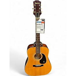 Used Epiphone FT-140 Natural Acoustic Guitar