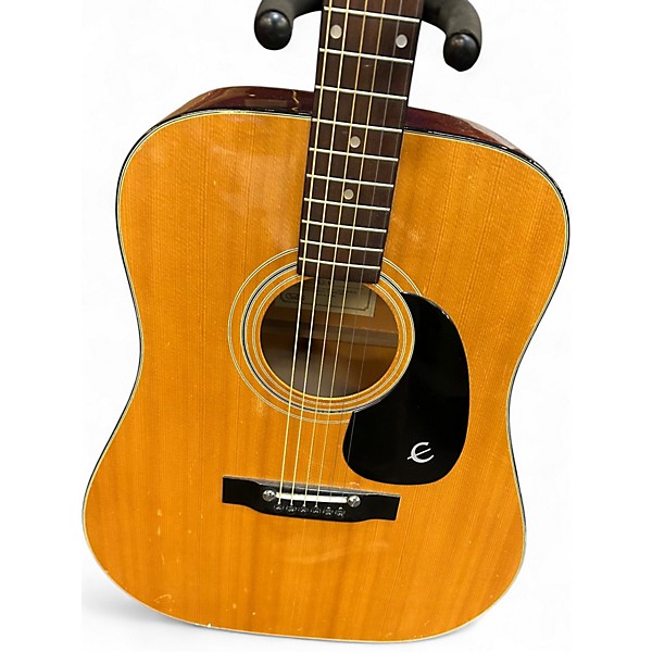 Used Epiphone FT-140 Natural Acoustic Guitar