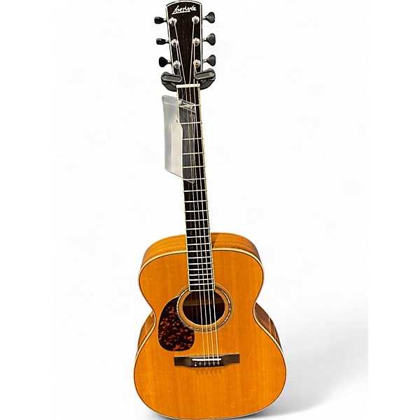 Used Larrivee OM09E Natural Acoustic Electric Guitar