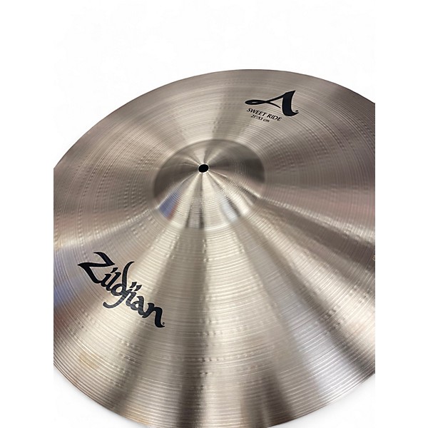 Used Zildjian 21in A Series Sweet Ride Cymbal
