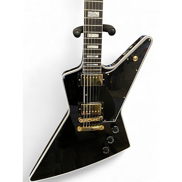 Used 2025 Gibson Explorer Custom Ebony Solid Body Electric Guitar