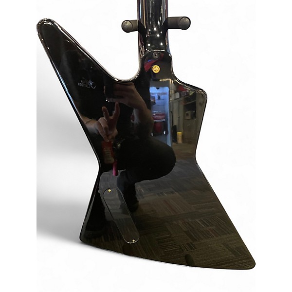 Used 2025 Gibson Explorer Custom Ebony Solid Body Electric Guitar