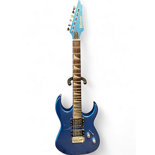 Used Bullfighter HSH Strat Blue Solid Body Electric Guitar