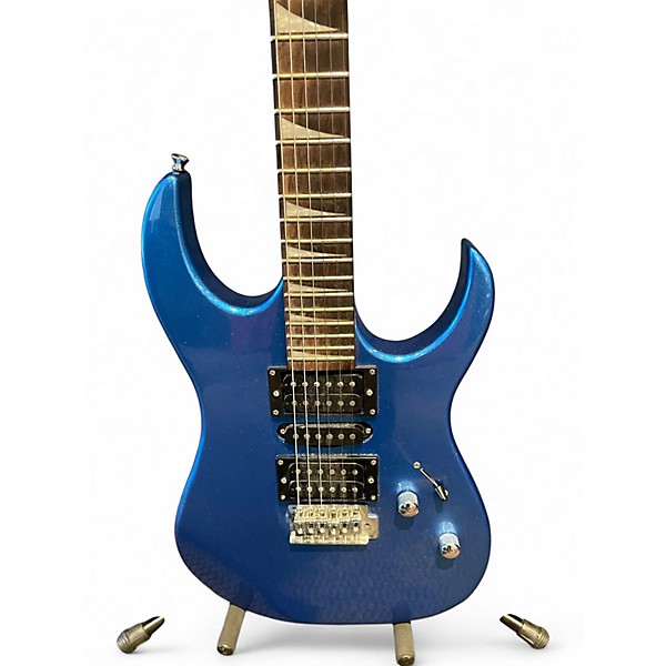 Used Bullfighter HSH Strat Blue Solid Body Electric Guitar