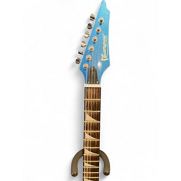 Used Bullfighter HSH Strat Blue Solid Body Electric Guitar