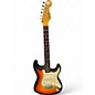 Vintage 1965 Fender 1960S Stratocaster 2 Color Sunburst Solid Body Electric Guitar thumbnail