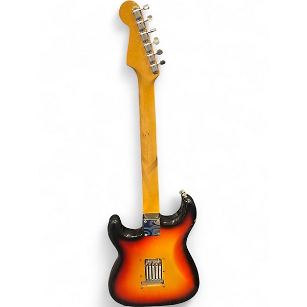 Vintage 1965 Fender 1960S Stratocaster 2 Color Sunburst Solid Body Electric Guitar