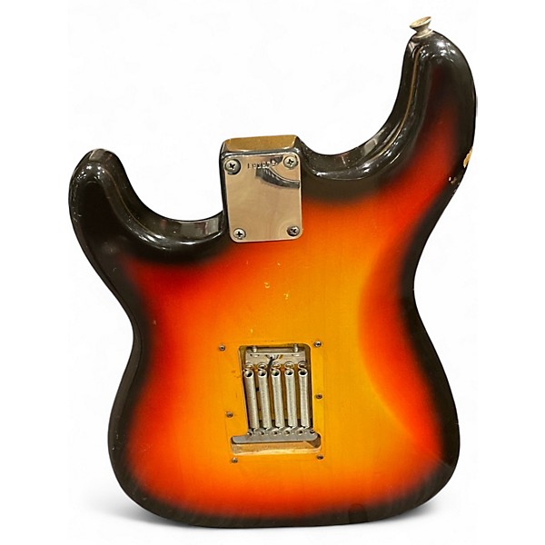 Vintage 1965 Fender 1960S Stratocaster 2 Color Sunburst Solid Body Electric Guitar