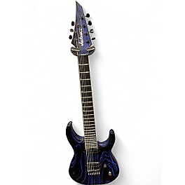 Used Jackson DK2 Pro Dinky 7 String Blue Ash Solid Body Electric Guitar