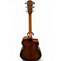 Used Taylor 224CEKDLX left handed Brown Sunburst Acoustic Electric Guitar