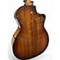 Used Taylor 224CEKDLX left handed Brown Sunburst Acoustic Electric Guitar