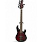 Used Sterling by Music Man Stingray 5 Dark Scarlet Burst Satin Electric Bass Guitar thumbnail