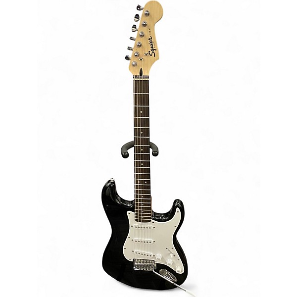 ギター Squier Standard Stratocaster BLK Used Squier Standard Stratocaster Black Solid Body Electric