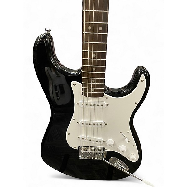 ギター Squier Standard Stratocaster BLK Used Squier Standard Stratocaster Black Solid Body Electric