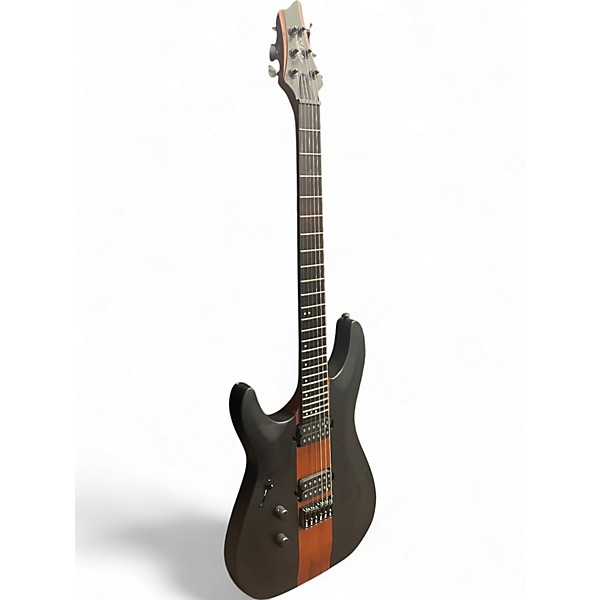 Used Schecter Guitar Research C1 ROB SCALLON LH SATIN DARK ROAST Solid Body Electric Guitar