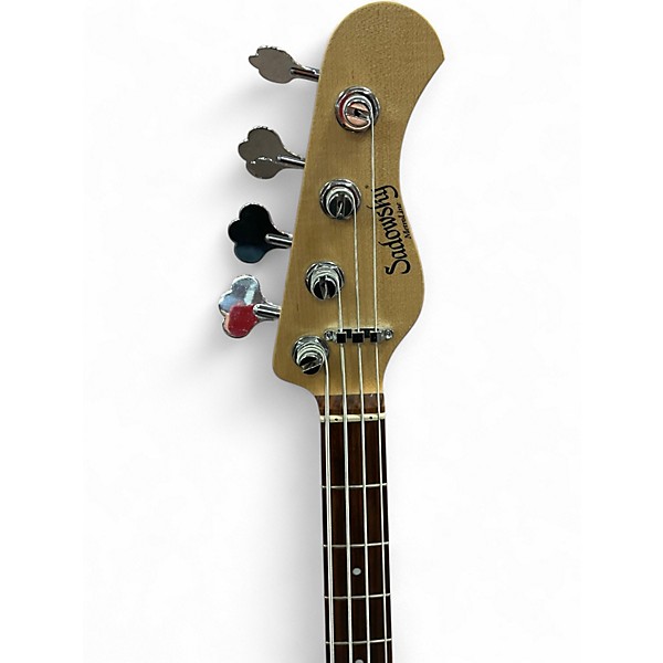 Used Sadowsky Guitars SML21VJ4 Candy Apple Red Metallic Electric Bass Guitar