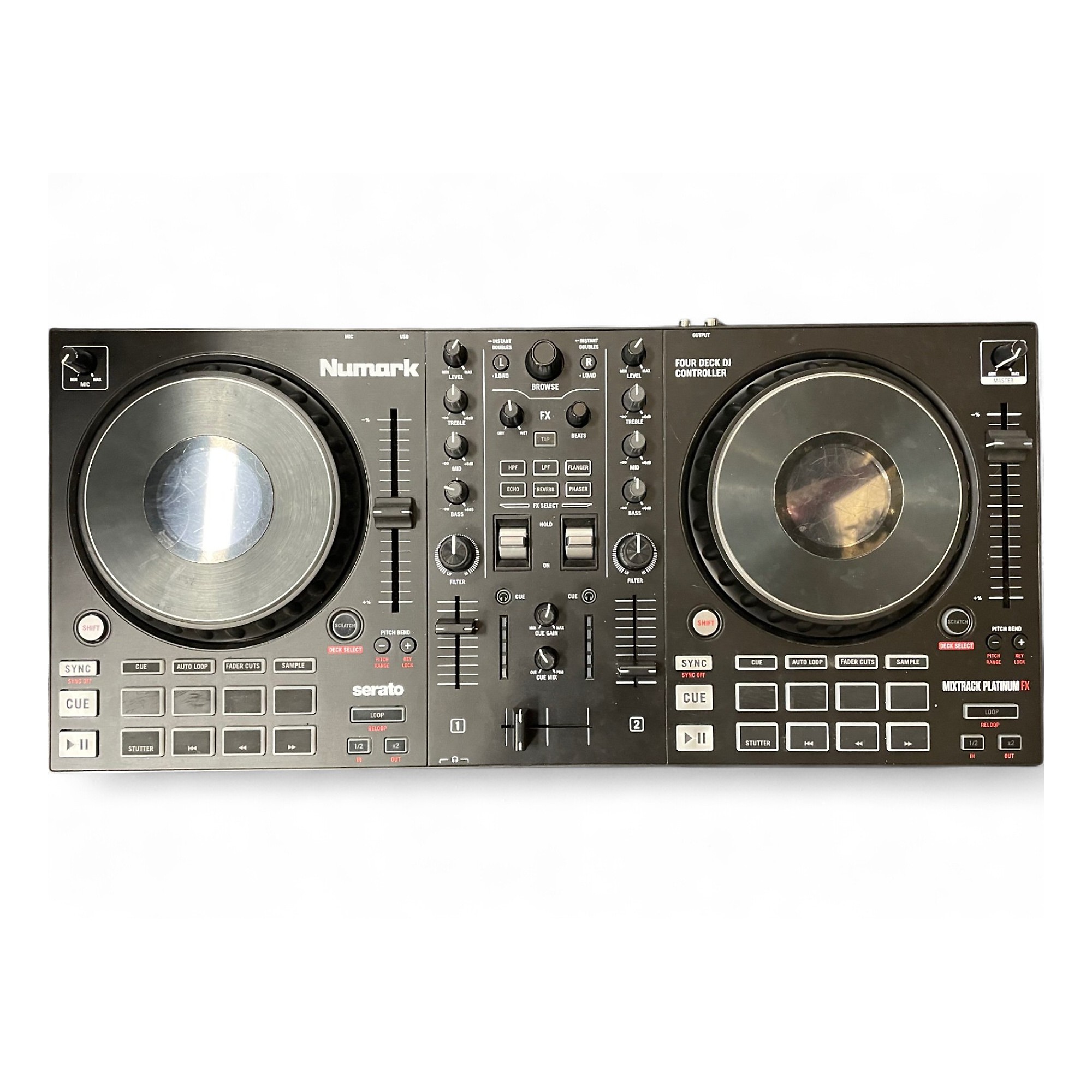 Used Numark MIXTRACK PLATINUM FX DJ Controller | Guitar Center