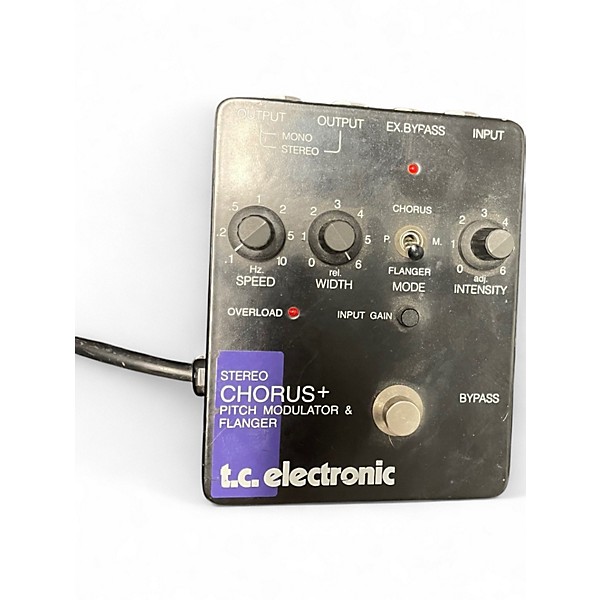 Used TC Electronic CHORUS+ Effect Pedal