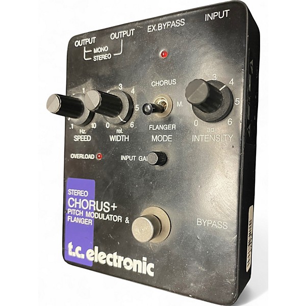 Used TC Electronic CHORUS+ Effect Pedal