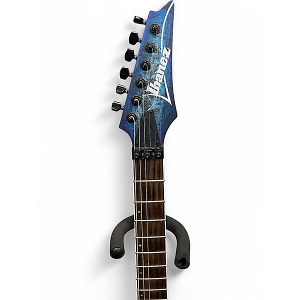 Used Ibanez S770P S Series Blue Solid Body Electric Guitar
