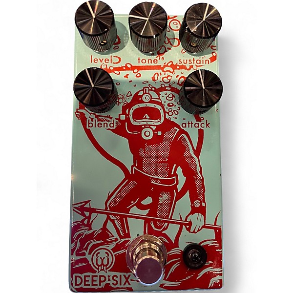 Used Walrus Audio Deep Six Compressor V3 Effect Pedal