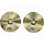 Used MEINL 14in HCS Hi Hat Pair Cymbal thumbnail