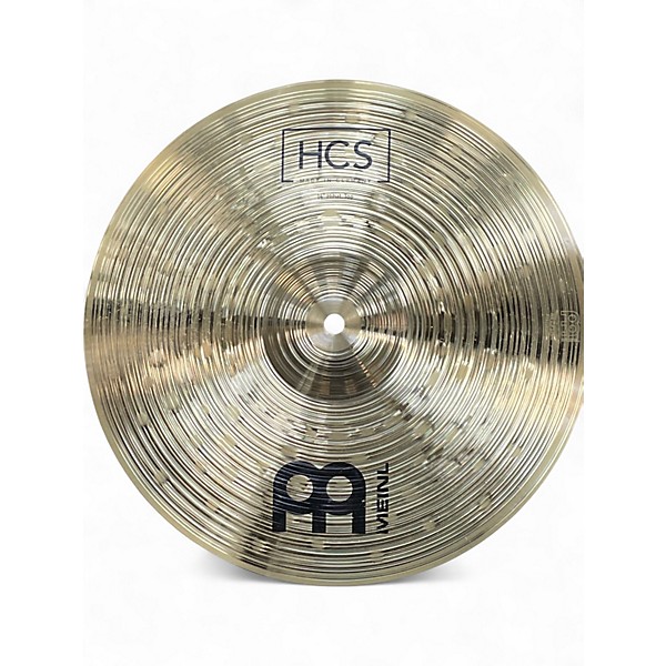 Used MEINL 14in HCS Hi Hat Pair Cymbal