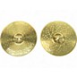 Used MEINL 14in HCS Hi Hat Pair Cymbal