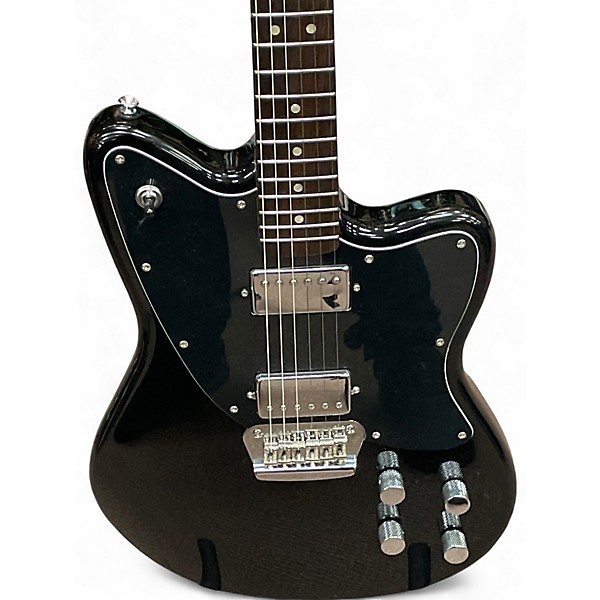 Used Squier TORONADO Black Solid Body Electric Guitar
