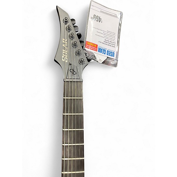 Used Solar Guitars A2.6 BLACK Solid Body Electric Guitar