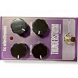 Used TC Electronic Thunderstorm Flanger Effect Pedal